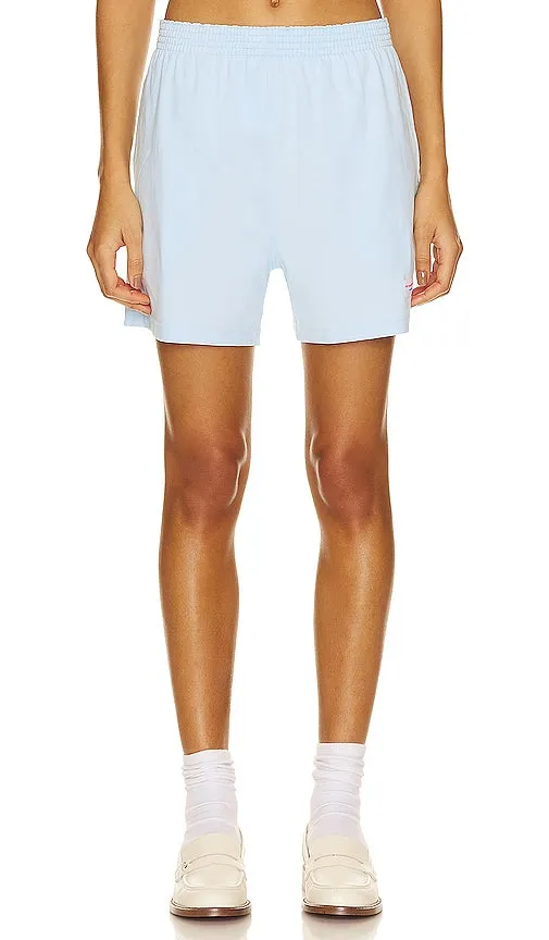 Alexander Wang Elastic Shorts in Baby Blue