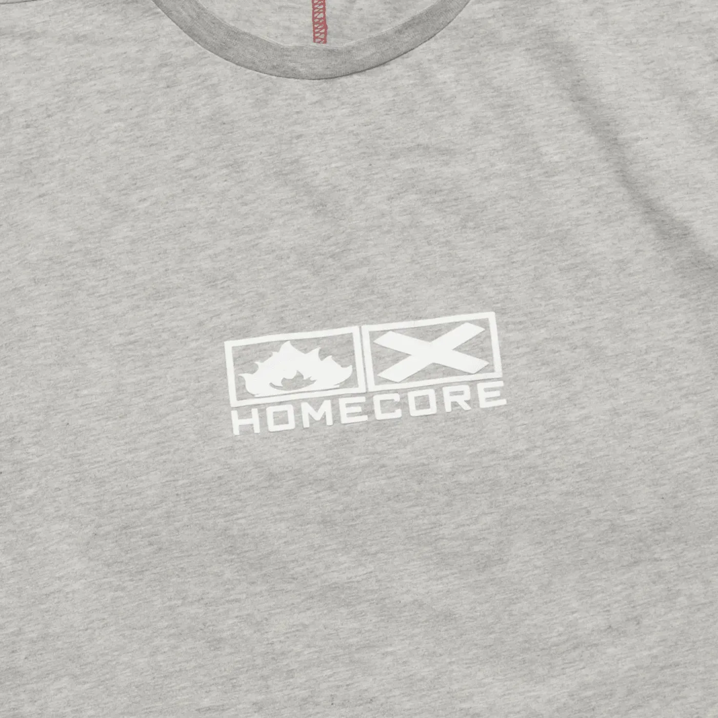 FlammeCroix Logo Tee - Ash Grey