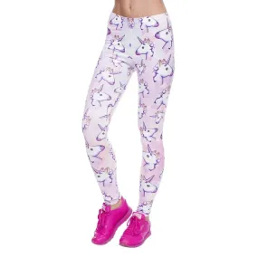 Light Pink Unicorn Leggings