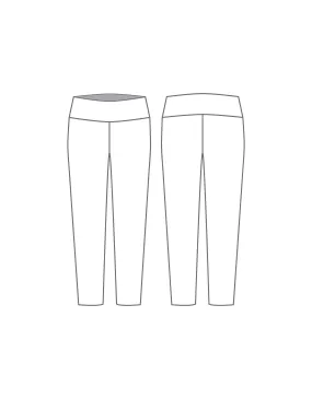 Ribbon Capri Pants