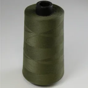 Spun Polyester in Olive, 6000yd Spool