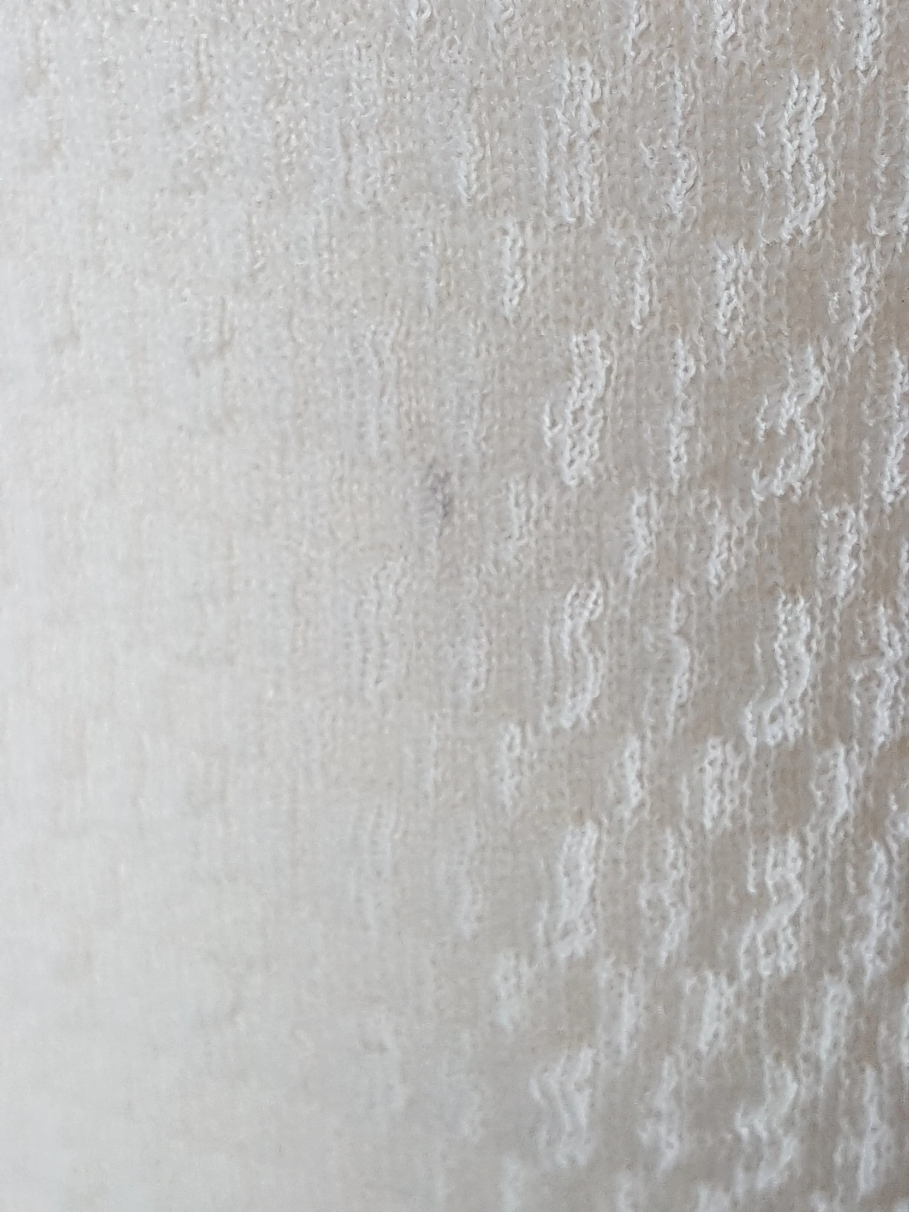 Vintage 1960's Cream and White Bow Detail Shift Dress