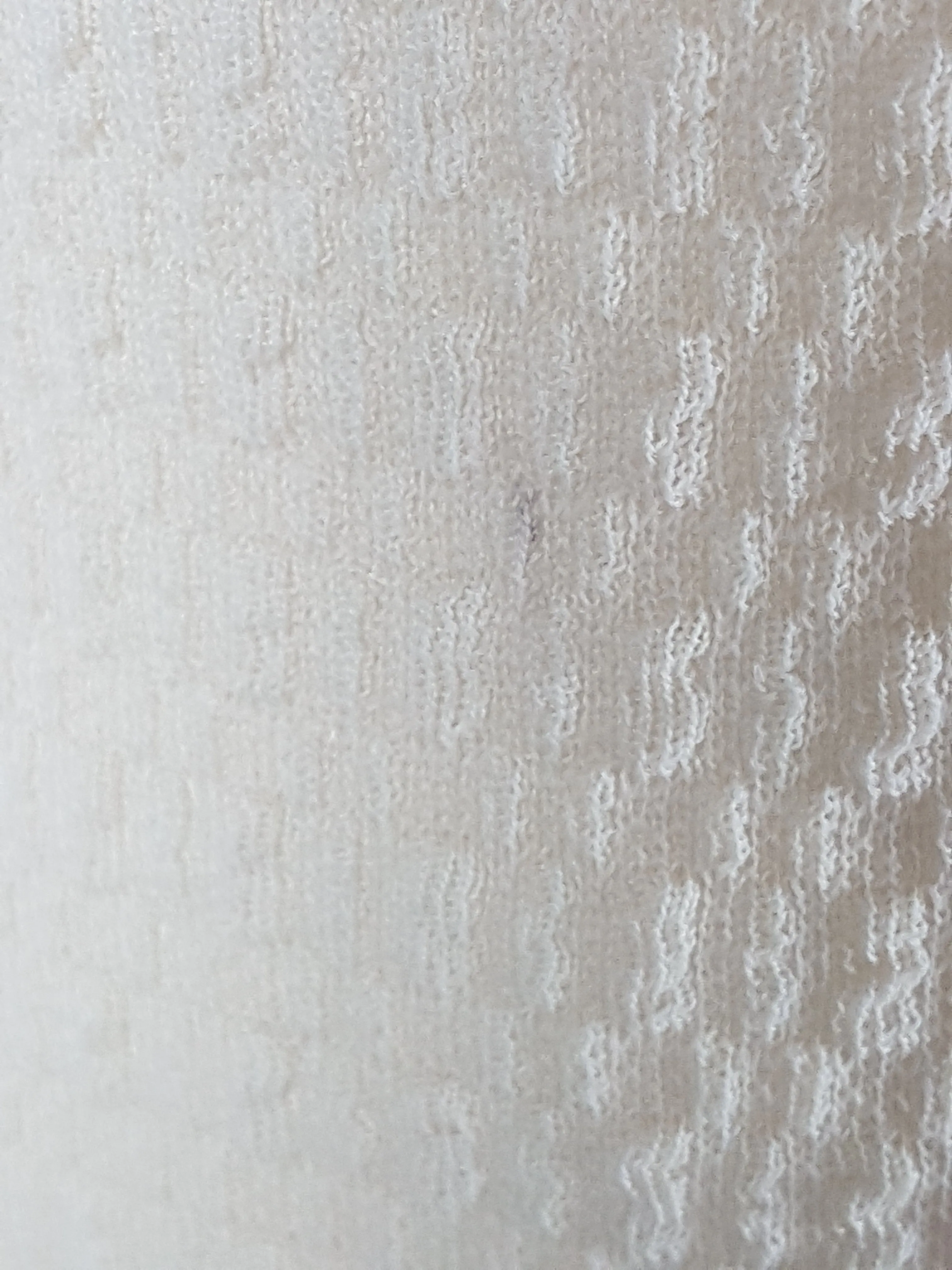 Vintage 1960's Cream and White Bow Detail Shift Dress