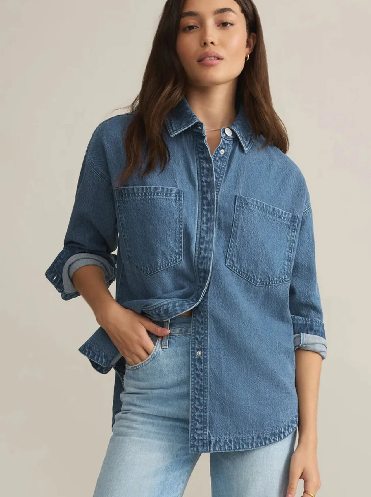 ZSUPPLY ALL DAY DENIM JACKET